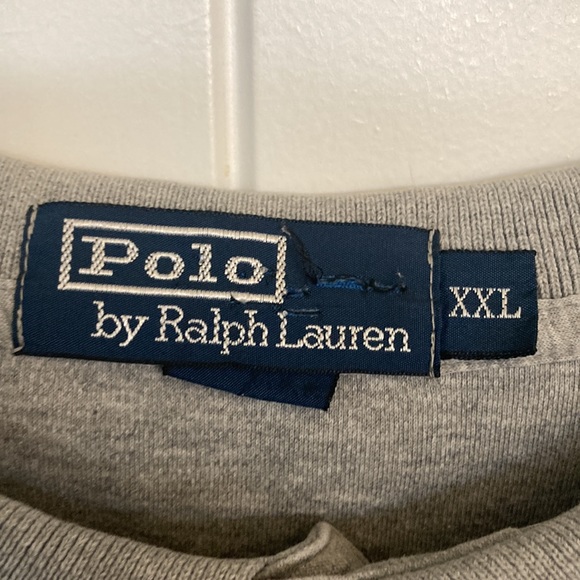 POLO RALPH LAUREN MEN’S GRAY Sz XXL - Picture 4 of 5